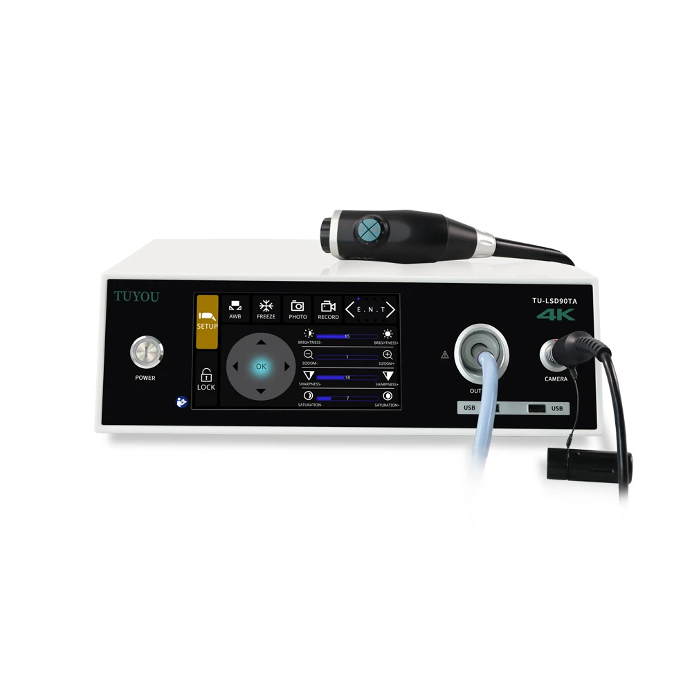 TUYOU  Medical 4k Endoscope Camera System with 7 Inches Touchscreen for Hospital General Surgery Use