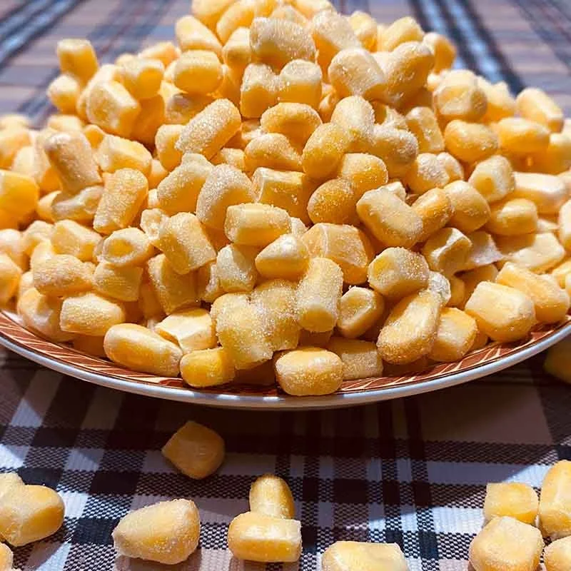 Frozen whole vegetables sweetcorn kernel corn cob cutting machine frozen corn yellow fresh white frozen corn