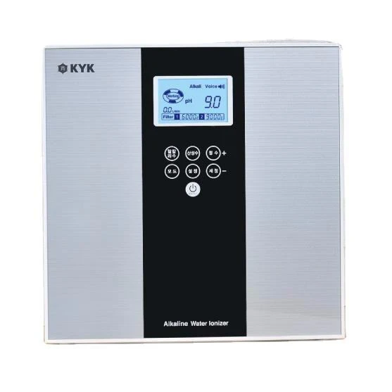 KOREA KYK alkaline water ionizer high ORP ph 9 levels water big lcd 2022 best selling product KFDA