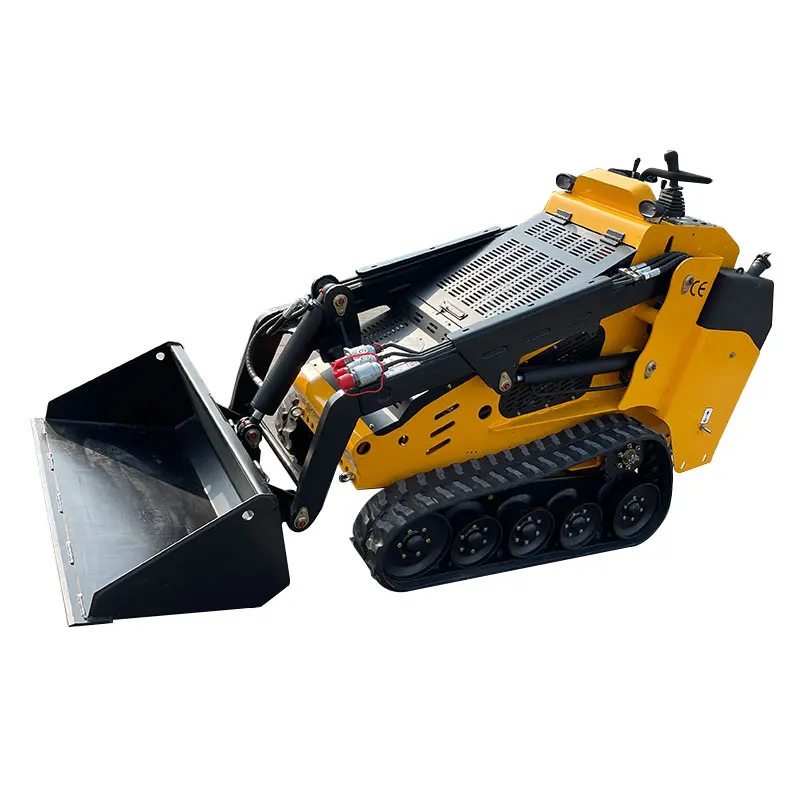 Простой гидравлический мини-погрузчик с бортовым поворотом Kubota 25hp для продажи
