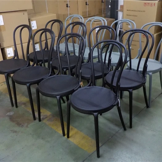 Outdoor Modern Dining Chair Park Bench Garden Chair Design Plastic Chair Cheap
