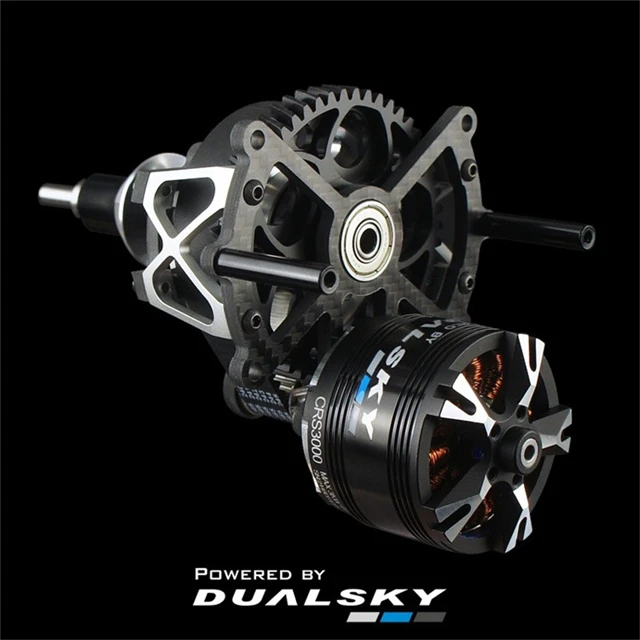 Dualsky Crs3000 Coaxial Twin-Propeller Power System F3a Remote Control Coaxial Contra-Axis Aerobatic Aircraft