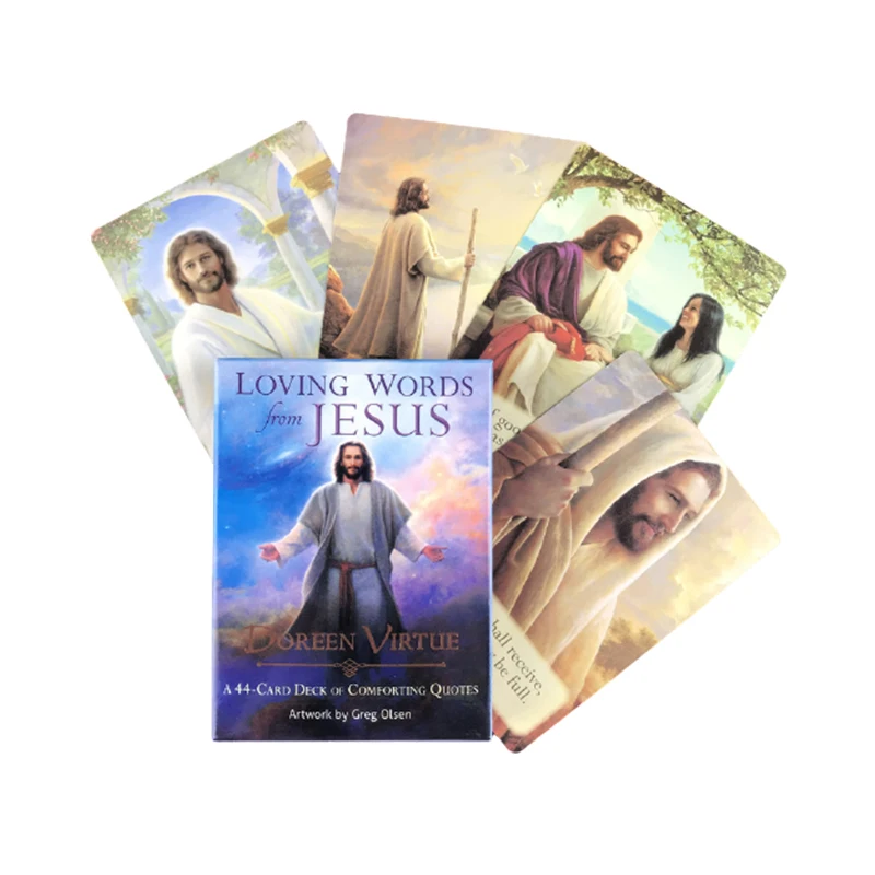 Factory Tarot Cards Custom Printing Cheap Tarot Oracle Cards Decks Loving world of Jesus Card Game