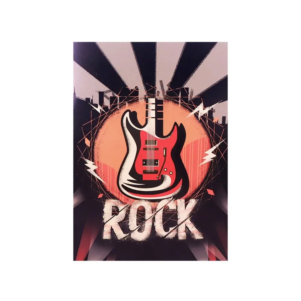 Winpsheng рок-стиль лазерная резка 3d музыка всплывающая рок-гитара 3d всплывающие открытки ко дню рождения