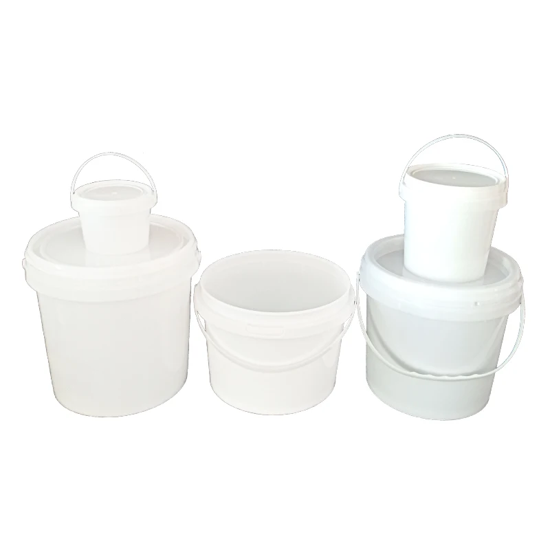 Wholesale   Barrel For Packaging  yogurt candy bucket with printed logo plastic bucket