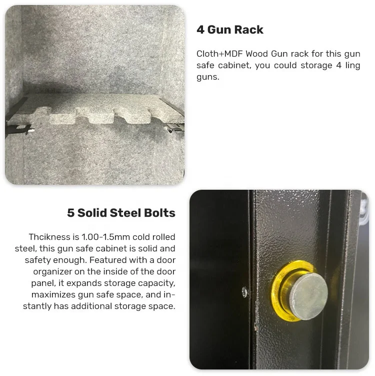 electronic fingerprint gun safe,safe manufacturer