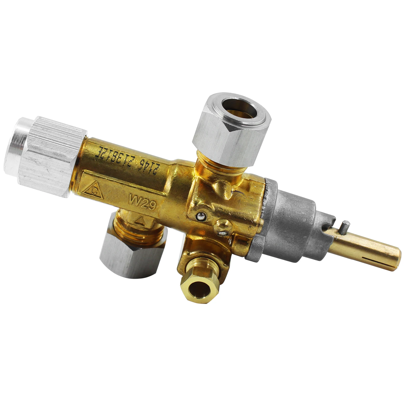 Commercial Kitchen Appliance Clay Pot Parts Gas Control Safety Valve with Pilot and Fittings