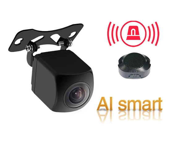 AHD 1080P/720P система безопасности AI audble предупреждение Автомобильная камера обнаружения пешеходов резервная для автомобиля с зуммерной сигнализацией FULL HD 1080P