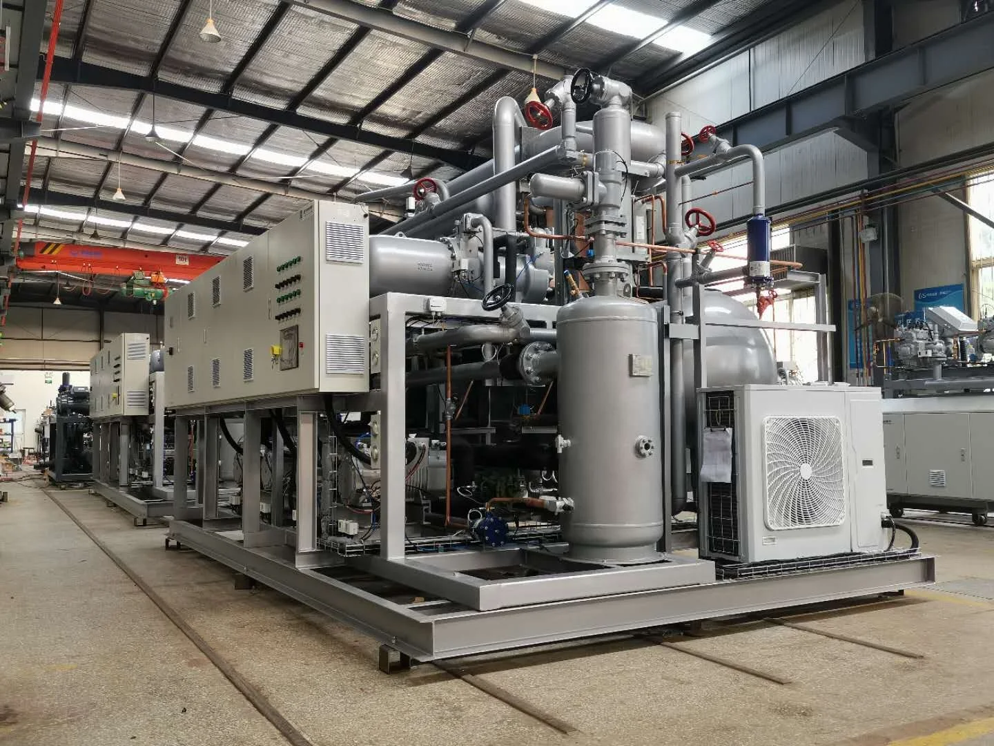 tanscritical booster CO2 refrigeration system compressor unit