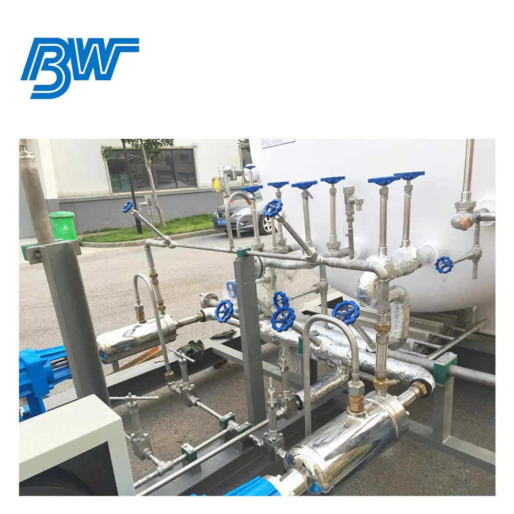 High Pressure Liquid Nitrogen Pump Skid For Purge