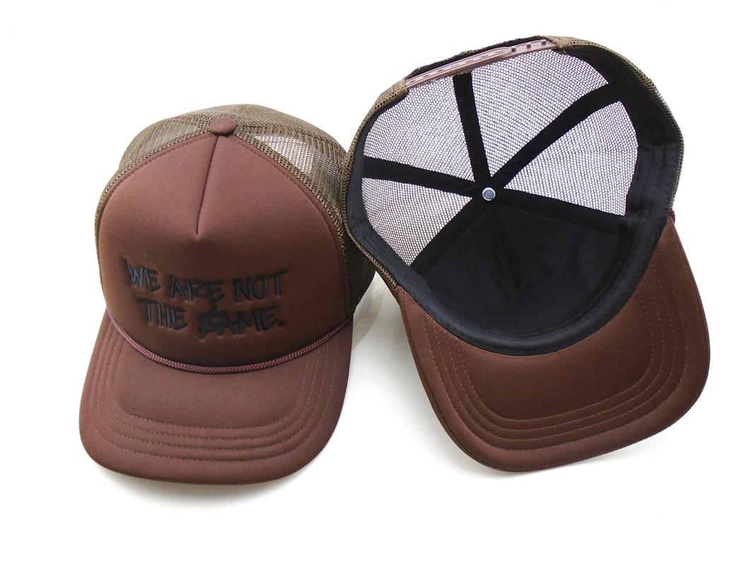 Pakistan Wholesale high quality print Dad Mesh Foam vintage 5 Panel Your Own Logo embroidery custom trucker cap hat