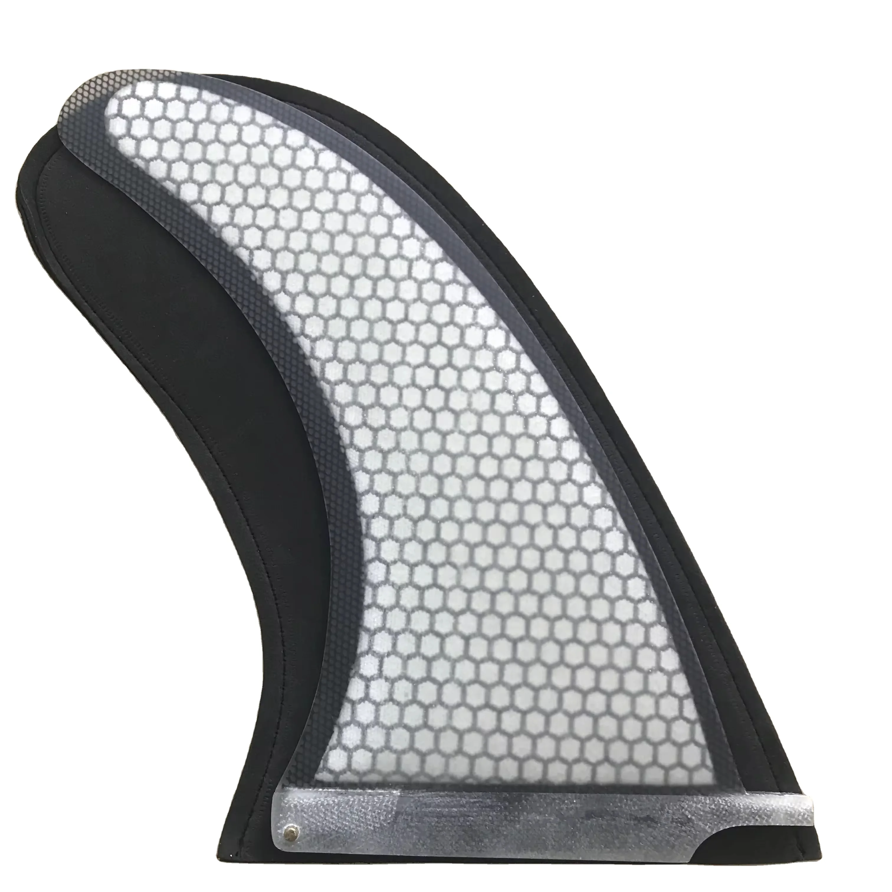 OEM 10inch Longboard Surfboard Fins Wholesale Double layer Honeycomb Surfboard Single Fins