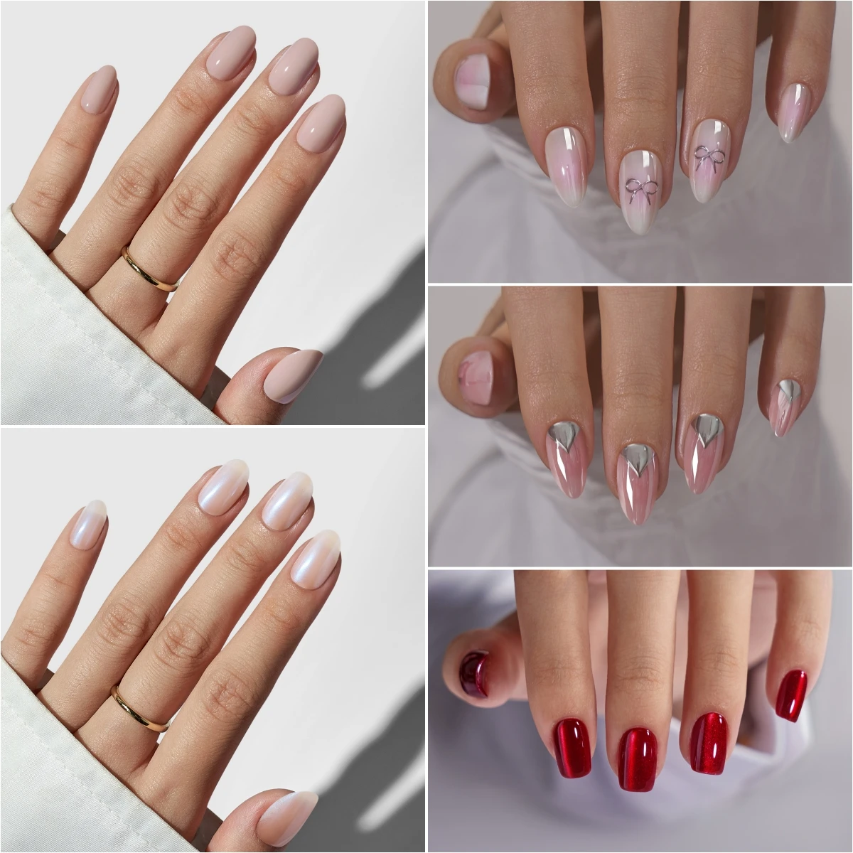 Custom Artificial Fingernails Fake False Nails With Art Design Wholesale Luxury Halloween Soft Gel Short Press On Finger Nails