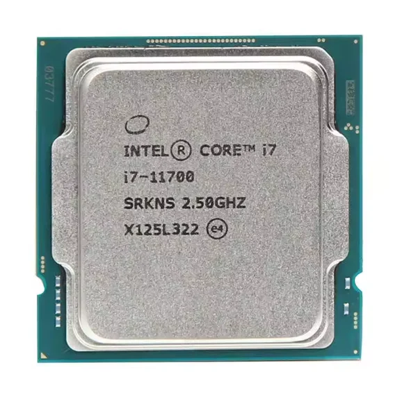 Laptop Desktop PC Intel core CPU processor 2.5GHz 8 Core i7-11700 gaming cpu