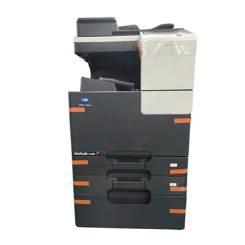 C266 Отремонтированная машина для цветной фотокопировальной машины Konica Minolta Bizhub