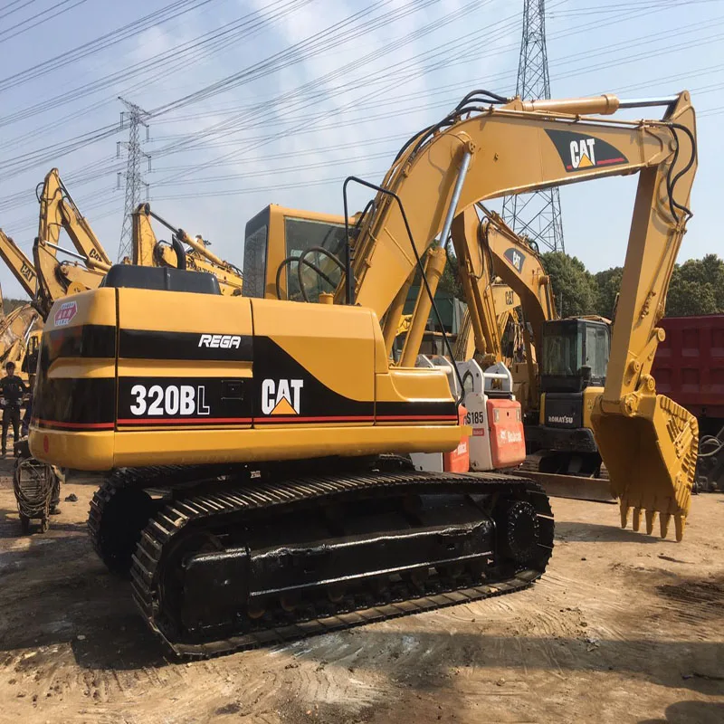  Б/у оригинальный экскаватор Cat 320B 20 т б/у гусеница 320BL в хорошем состоянии Строительная техника на