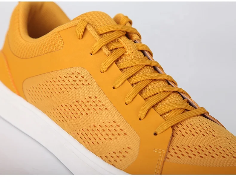 Белые деловые туфли устойчивые к пожелтению мягкие удобные мужские кроссовки на плоской подошве для отдыха