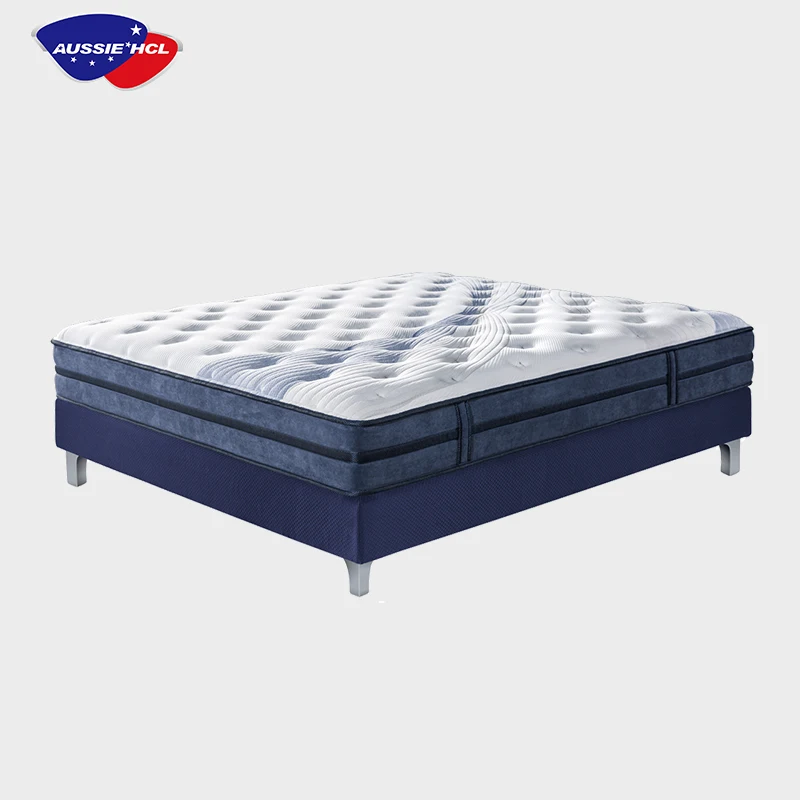 Best Sales Orthopedic Mattress Colchon 12 Inch Euro Top King Size Medium Firm Roll Up In Box gel memory foam Mattress