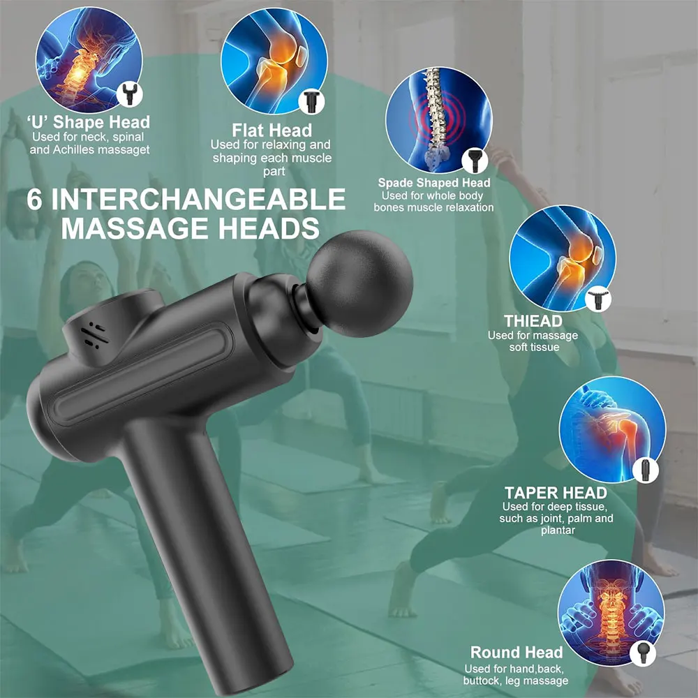 D0053 Trending Products 2024 Wholesale Products Full Body Vibrating face massage gun