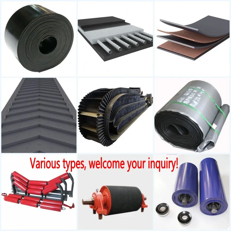 China Factory Nylon EP200 Fabric 5 ply rubber conveyor belt