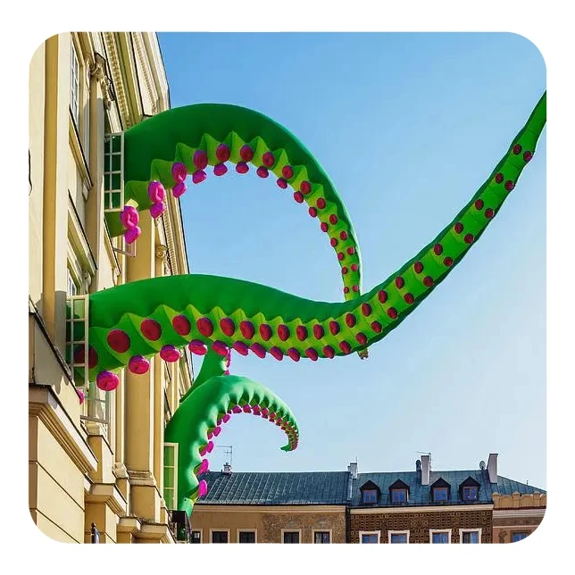 Outdoor Decorative Giant Inflatable Octopus Tentacle Legs for Advertising Event Stage Party Decoration