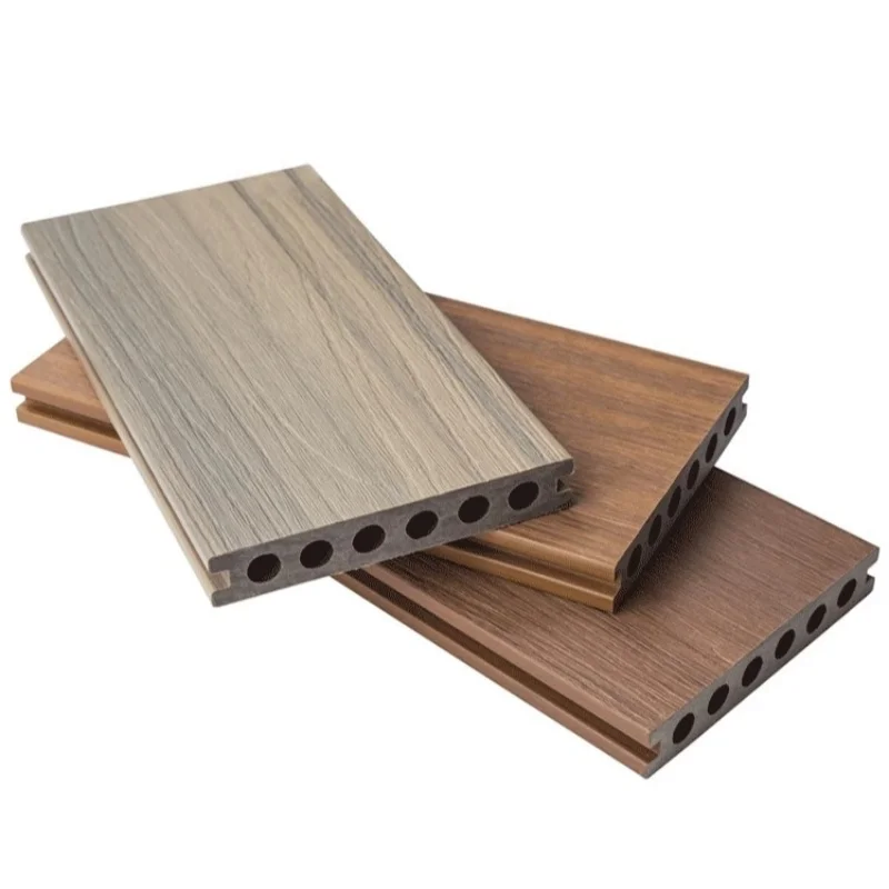 Tercel Outdoor Engineered Wooden Plastic Composites Decking Wpc deck Board Laminated Flooring