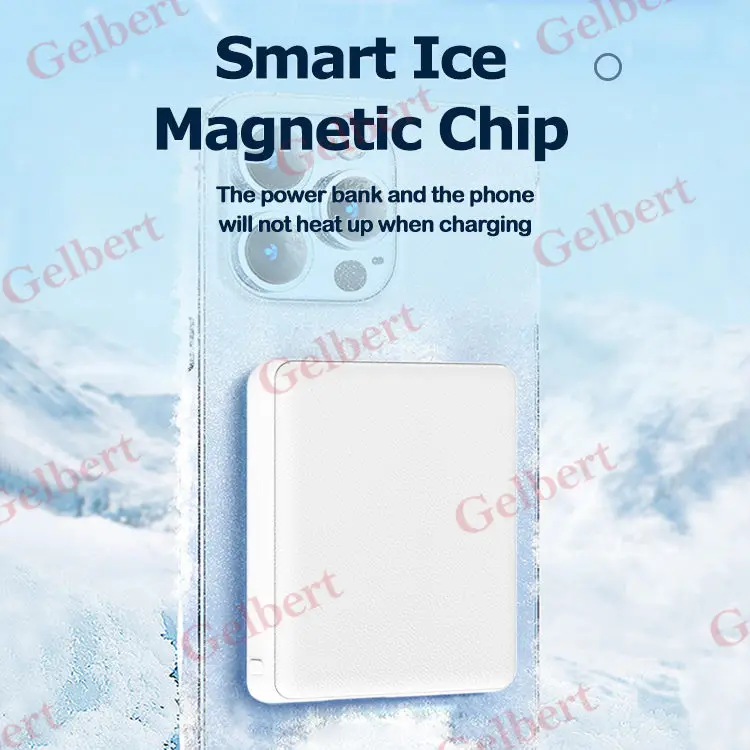 2022 New Magnetic Wireless Charger Power Bank 10000mAh With 15W PD20W Fast Charging External Battery For iPad iPhone 13 12 11