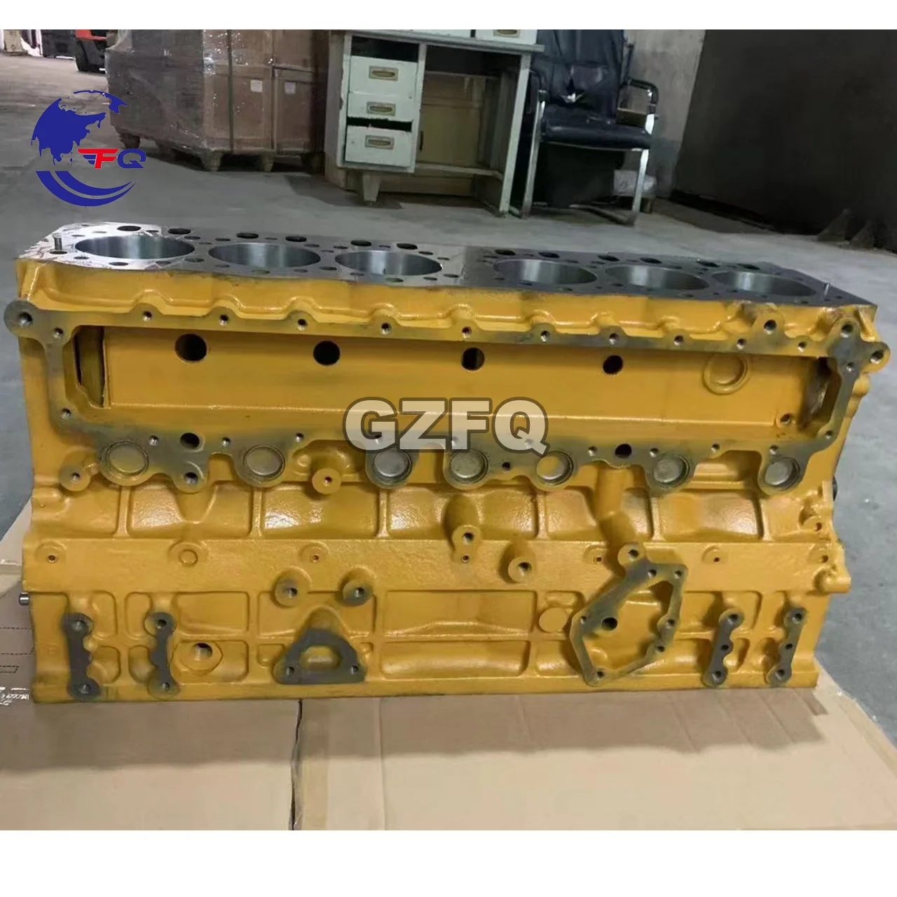 CAT genuine OEM CATERPILLAR C6.4 diesel engine cylinder block spare parts for excavator 320D