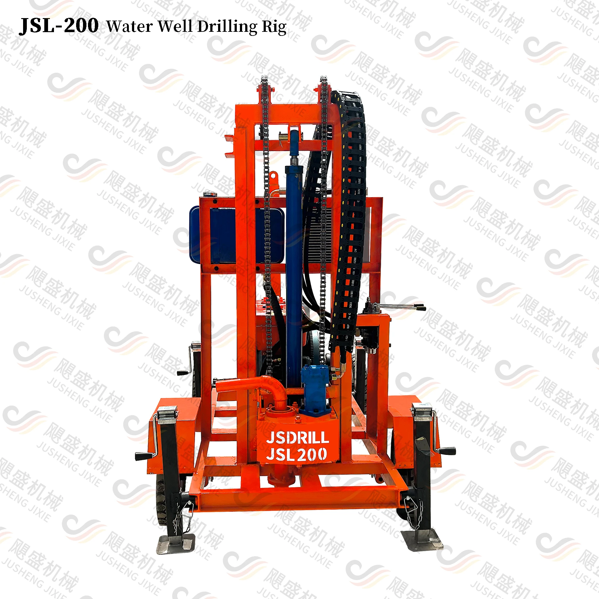 150m 200m ground drilling garden farm drilling rig hydraulic drilling rig