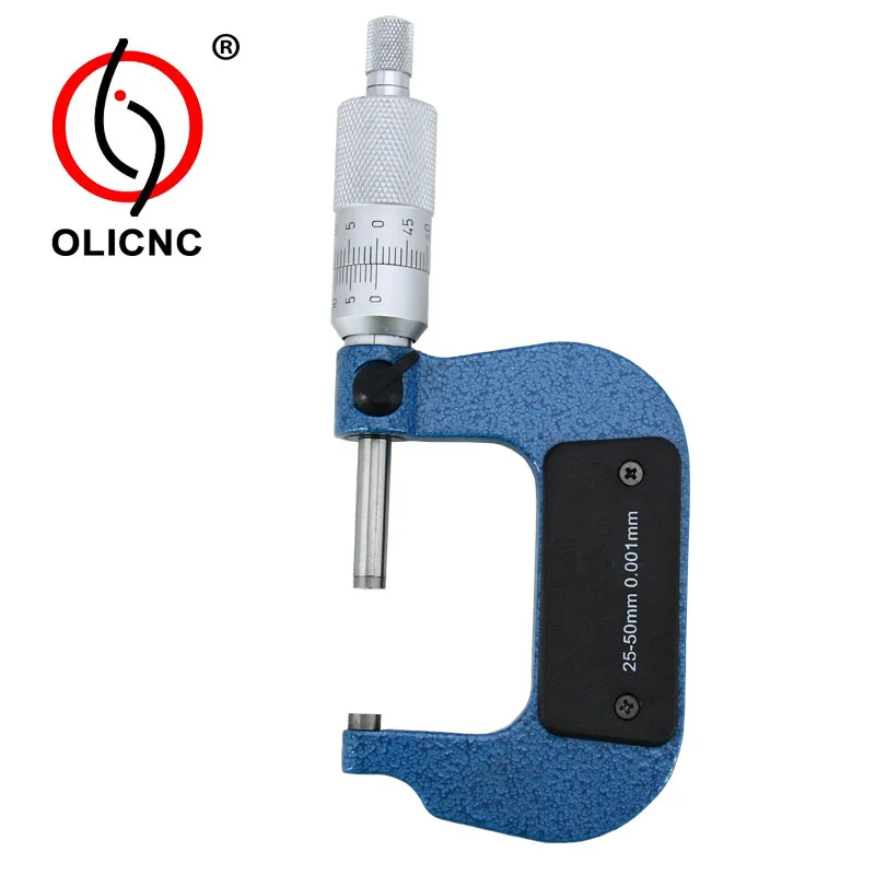 Outside Micrometers measuring range 25-50mm  Accuracy 0.001mm Micrometer OLICNC