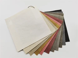 LXJX1877 2022 Plain Weave Fabrics Black Natural Flax Soft Fabric Textile 63% Cotton 37% Linen Sofa Fabric