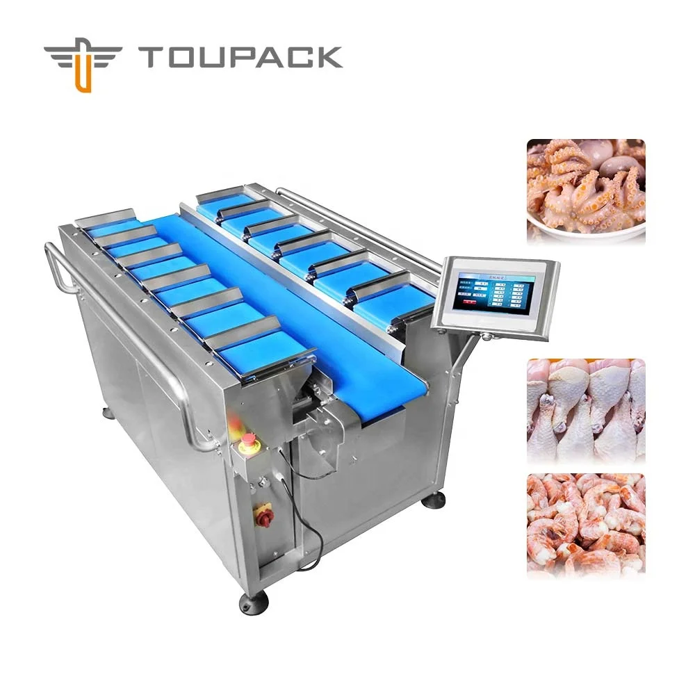 Automatic 12 Head Belt Weigher for Fruits and vegetables combination scales