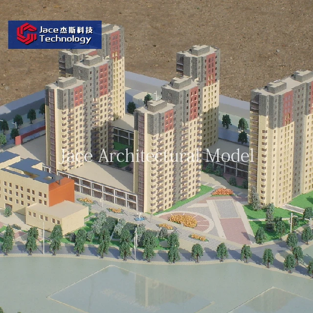
Reasonable price residential building model for construction and real estate 