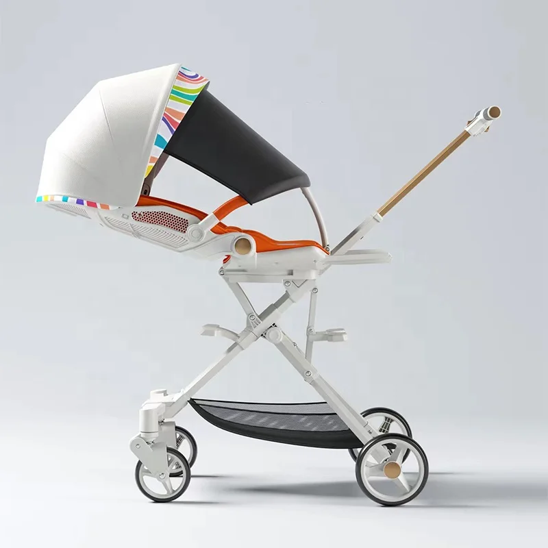 Amazon Hot Selling Light Material Easy to Carry Travel Baby Walkers Hight Quality Rain Cover Luxury Baby Stroller