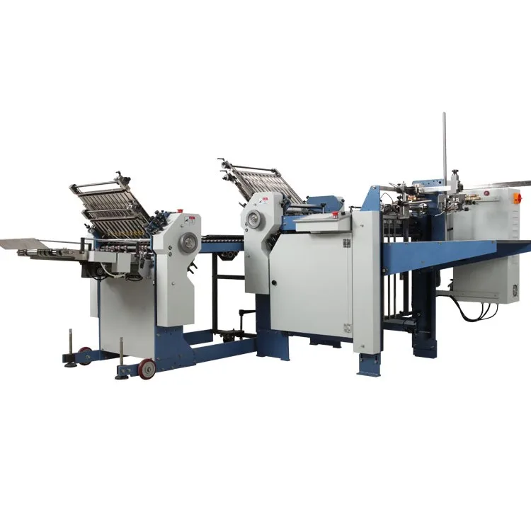 009 480T-4k+4k Hot Sell Automatic Paper Leaflet Folding Machine