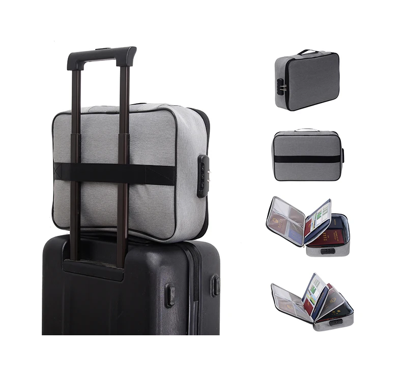 Индивидуальная дорожная Сумка для документов, цифровой органайзер, деловой портфель