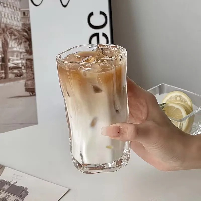 Wholesale Custom hot sale soda lime drinking glass 9oz glass cup