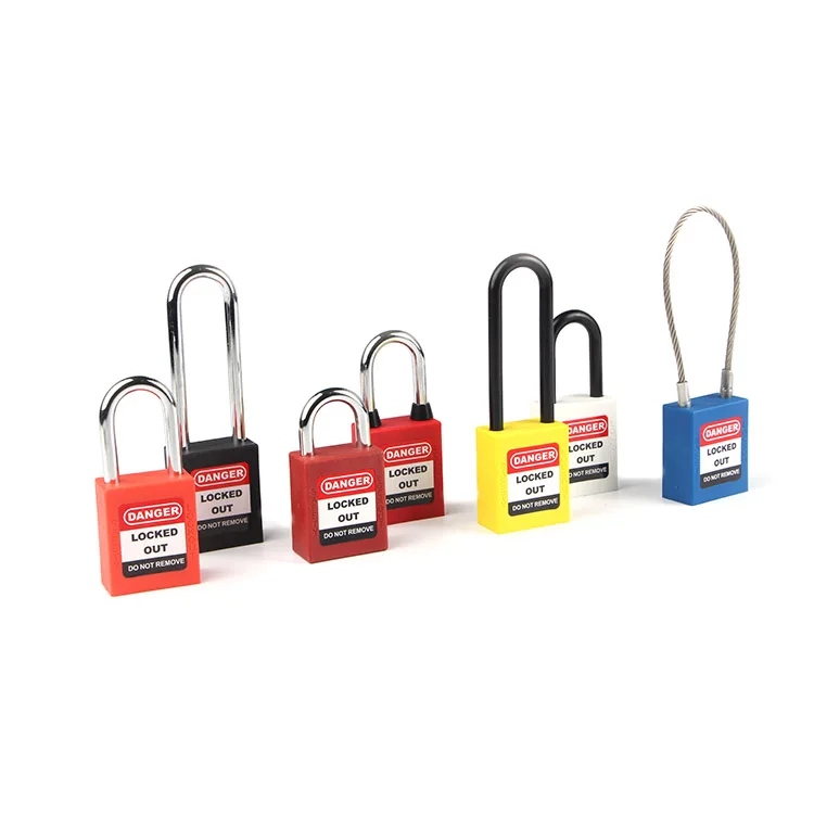 China Manufacturer ABS Safety Lockout Master Key Lock Industrial Safety Padlock