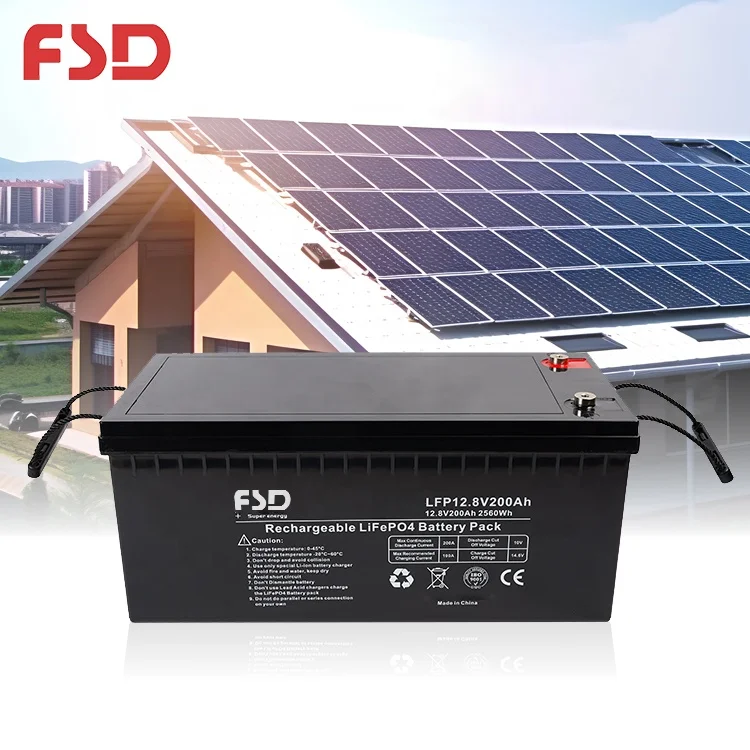 Long Cycle Life Home Solar Power Storge Electric Cars Trucks 12.8V 200Ah LFP Lithium Ion Battery