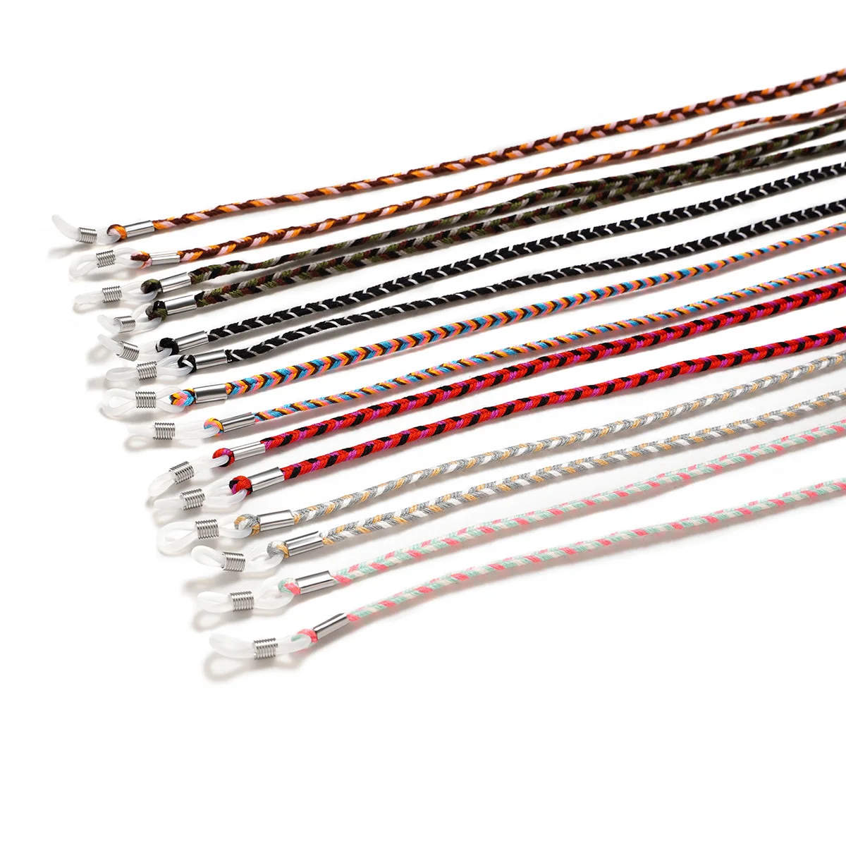 Wholesale Bohemia Boho Cotton Handmade Twisted Braided Fashion Eye Glasses Cord Eyewear Anti Loss String Rope For glasses