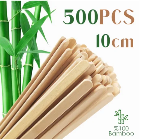 2022 Hot sale Bamboo/Wooden Stirrer for Tea/Coffee/Juice