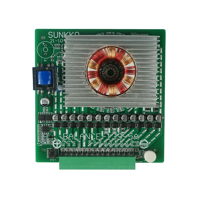 Active 4S to 24S 5A/8A battery equalizer balancer with Low Standby power consumption