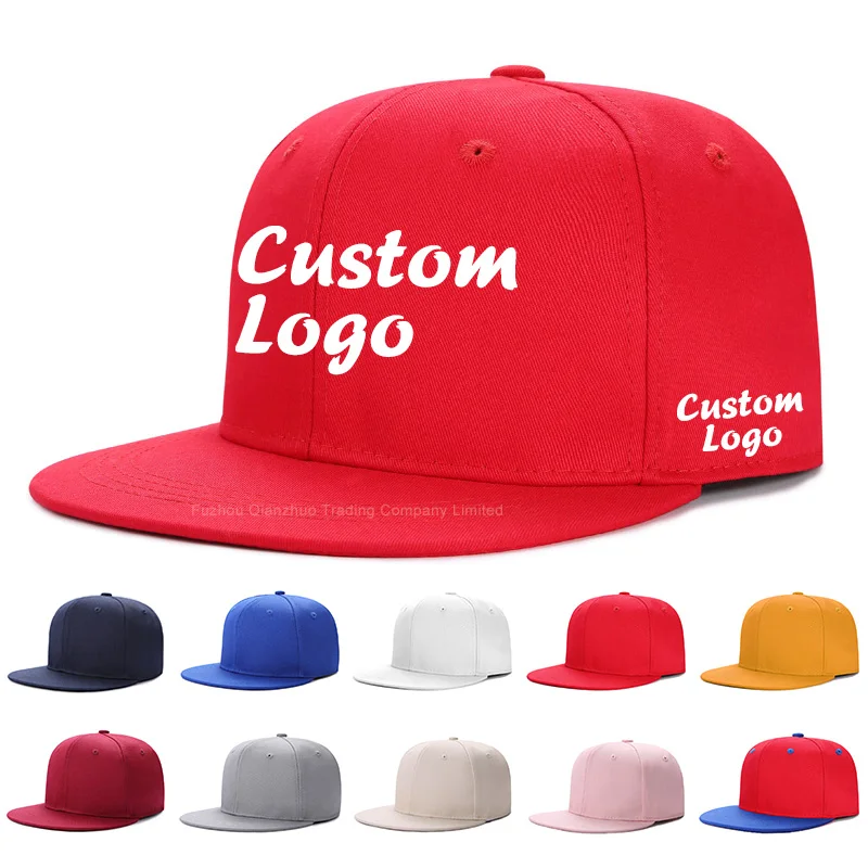 OEM Custom snapback hat 3D Embroidery blank custom snap back caps for men with patch manufacturer wholesale low moq high quality