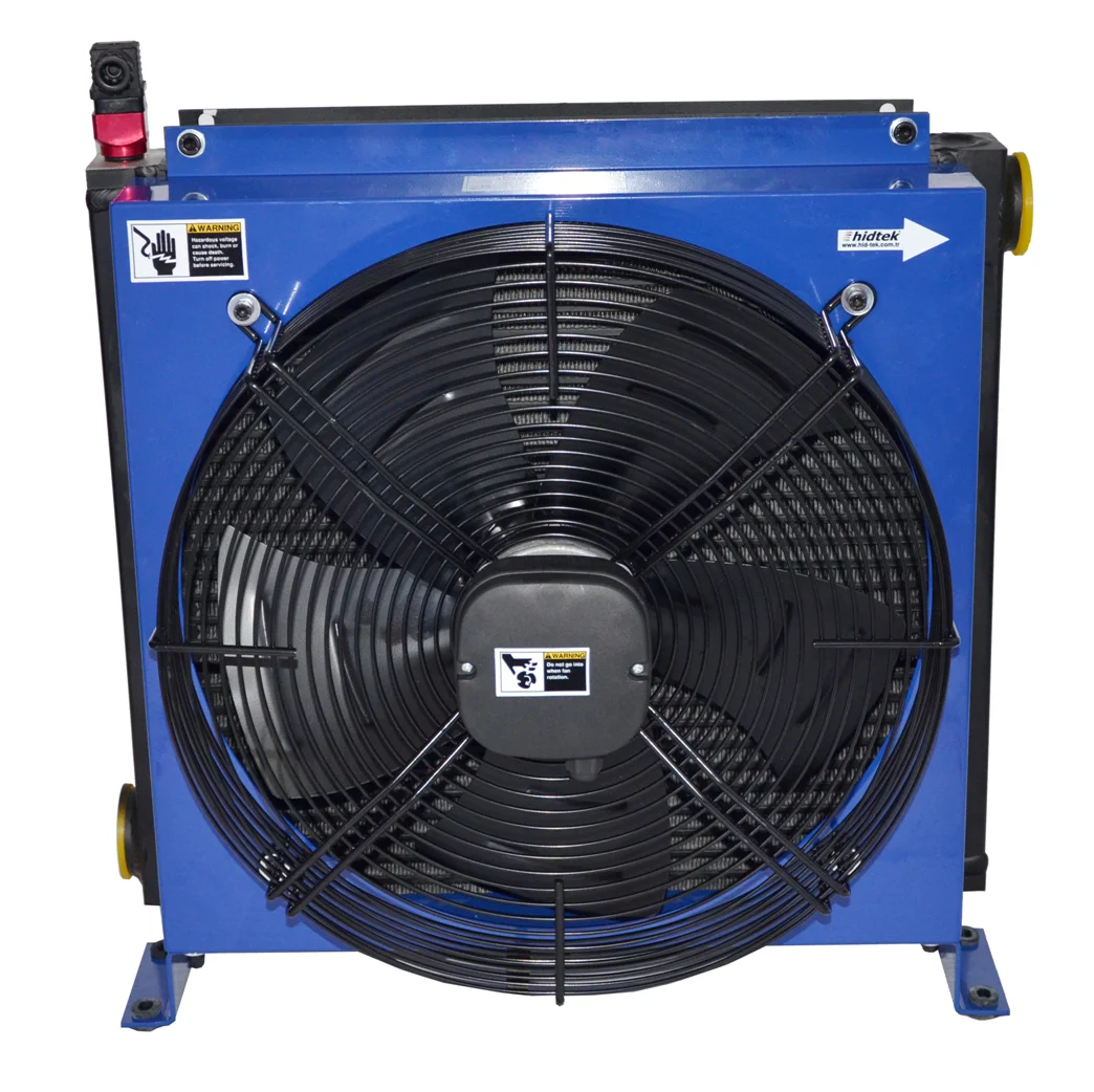 supply DC 24,12V,hydraulic fan air cooled oil cooler