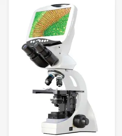 NP-LCD12   Digital LCD Biological  Microscope - 40X - 1000x Magnification -5 Mega Pixels