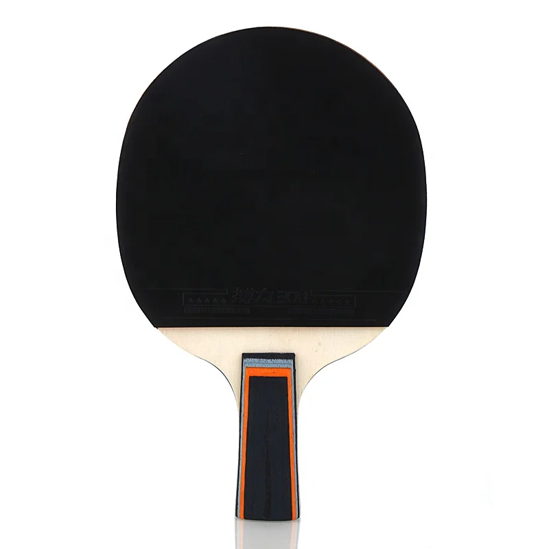 Indoor Fitness Exercise Cheap Ping Pong Paddle Bat Table Tennis Racket Boli-2star Pimples in Poplar Wood Sport Users CN;JIA 5pcs
