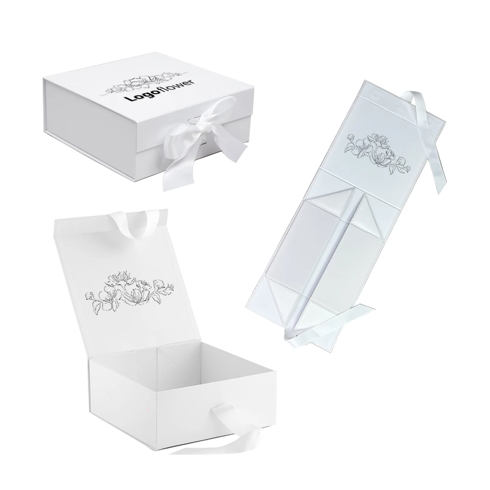 HENGXING Magnetic Gift Box Custom Cosmetic box Recyclable Hard Rigid Cardboard Paper   Luxury Packaging Box