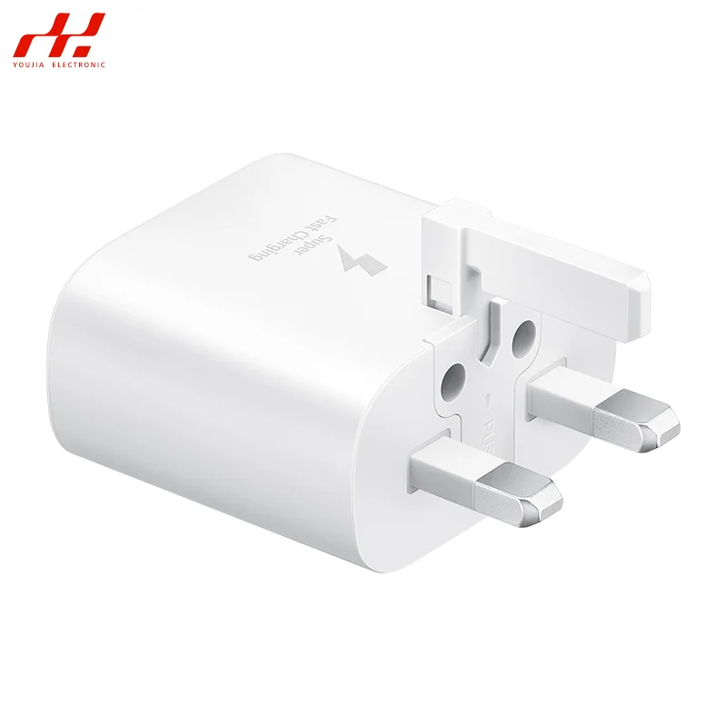EP-TA800 For Samsung 25W Super Fast Charger USB Type C Cargador S10 S21 A52S A71 A70 S20 FE S22 5G Note 20 Power Adapter Charger