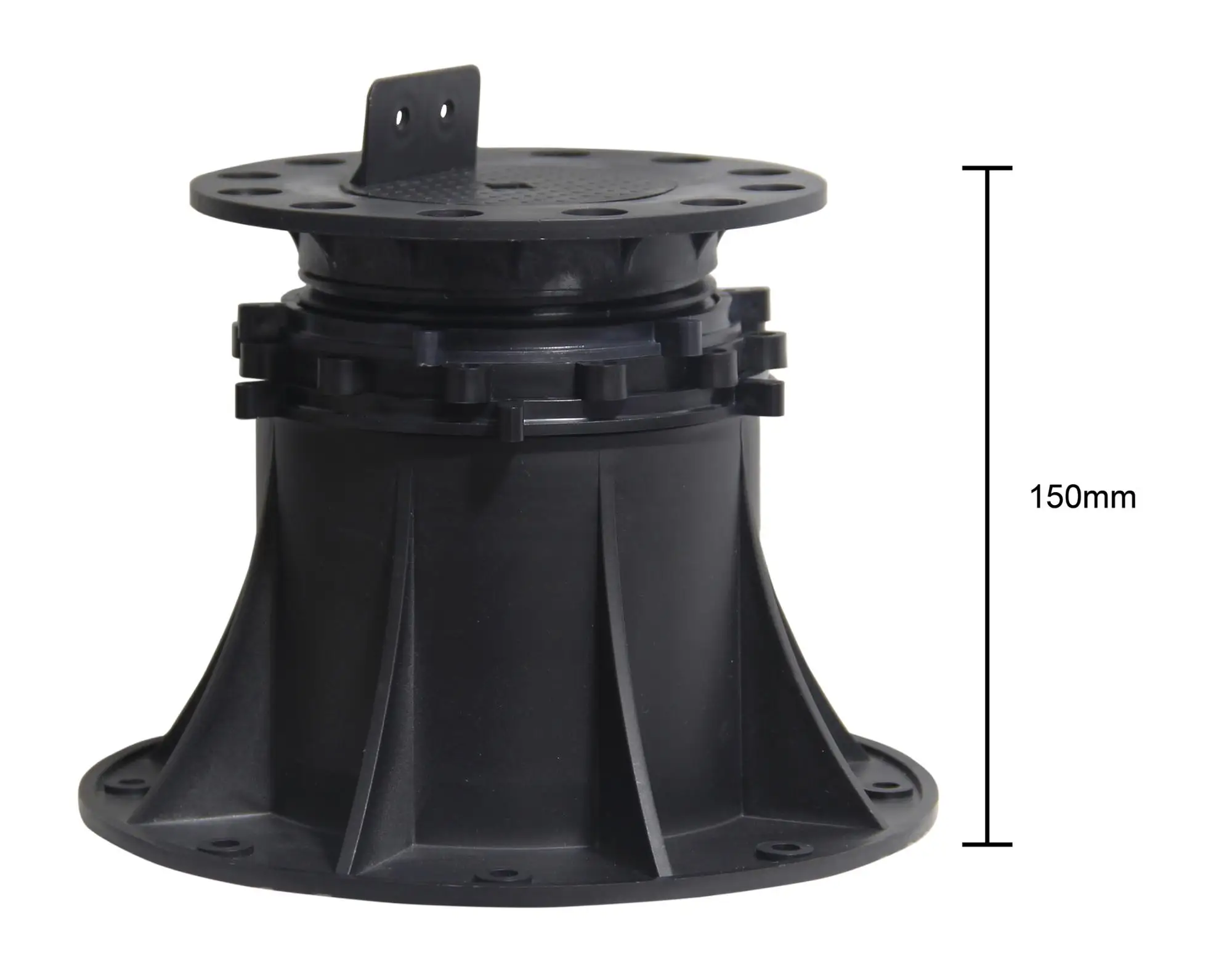 Outdoor Terrace Floor Ceramic Plastic Height Adjustable Pedestal Floor Wood Joist Support For Deck Decking Board Support