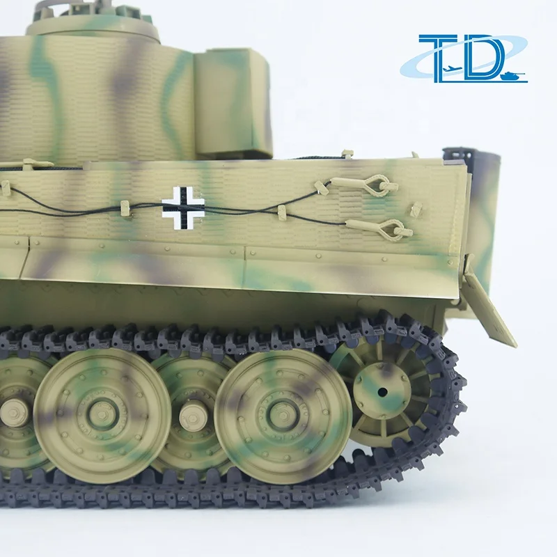German Tiger I (Late version) Military Tank Souvenir Tank Toy Customized Paint (plastic original & plastic upgrade & all metal)